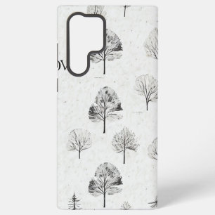 Coque Samsung Galaxy dossier téléphonique d'hiver
