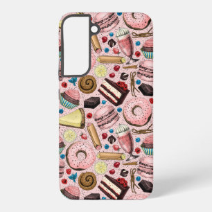 Coque Samsung Galaxy Douceurs sur rose