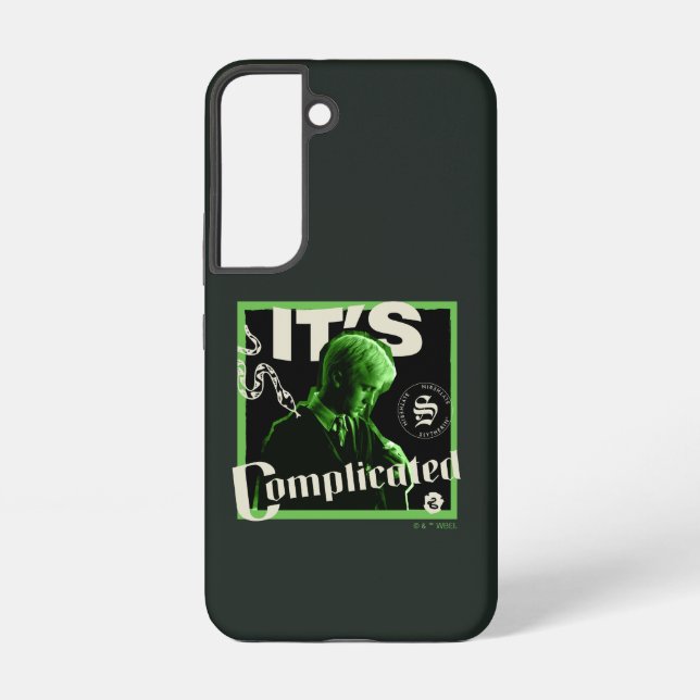 Coque Samsung Galaxy Draco Malfoy - "C'est compliqué" (Verso)