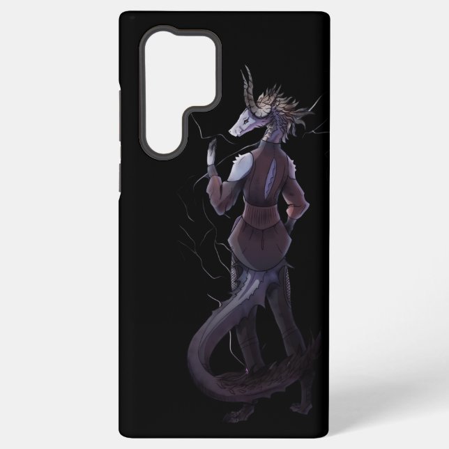 Coque Samsung Galaxy Dragon de Foudre (Verso)