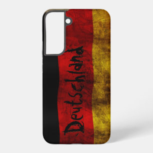 Coque Samsung Galaxy Drapeau allemand - Vintage