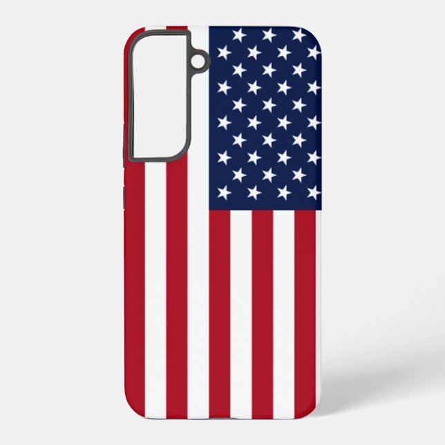 Coque Samsung Galaxy Drapeau Américain (Verso)