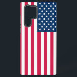 Coque Samsung Galaxy Drapeau américain<br><div class="desc">Protégez votre téléphone Samsung Galaxy avec style grâce à ce coque USA Flag qui présente le design emblématique des étoiles et des rayures rouges, blanches et bleues. Ce coque durable offre une protection fiable contre les rayures, les gouttes et l'usure quotidienne tout en mettant en valeur votre fierté américaine. Conçu...</div>