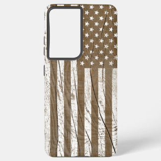 Coque Samsung Galaxy Drapeau américain Grrain Grunge