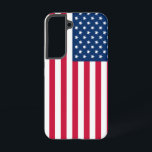 Coque Samsung Galaxy Drapeau américain Patriotique<br><div class="desc">USA Drapeau Samsung Galaxy Coques ou coques iphone - Etats-Unis d'Amérique - Drapeau - Patriotique - Jour de l'Indépendance - 4 juillet - Personnalisable - Choisissez / Ajoutez votre texte / Couleur / Image unique - Faites votre cadeau spécial - Redimensionnez et déplacez ou ajoutez des éléments / image avec...</div>
