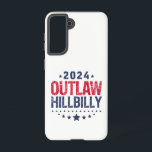 Coque Samsung Galaxy Drapeau américain Trump Vance 2024 hors-la-loi Hil<br><div class="desc">Drapeau américain Trump Vance 2024 hors-la-loi Hillbilly</div>
