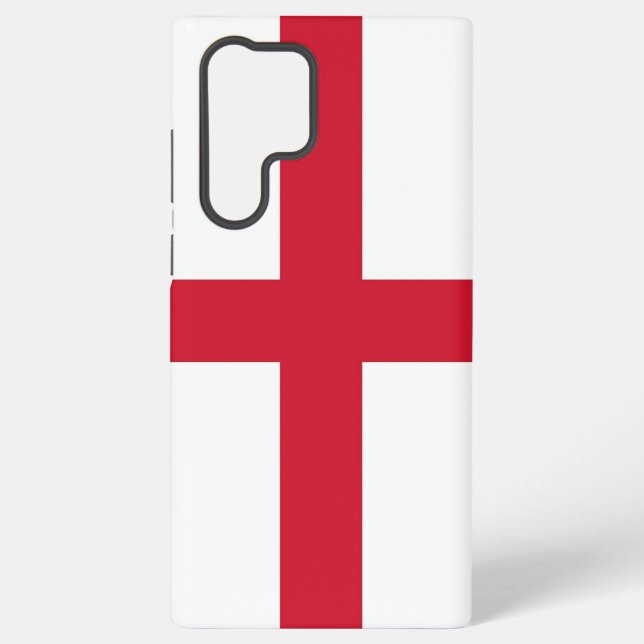 Coque Samsung Galaxy Drapeau anglais Samsung Galaxy S22 Ultra Coque (Verso)