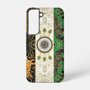 Coque Samsung Galaxy Drapeau Art Déco du patrimoine Inde Conception