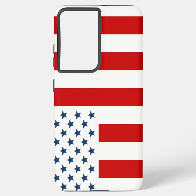 Coque Samsung Galaxy Drapeau civil des États-Unis en temps de paix (Verso)
