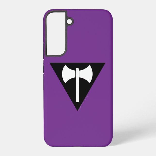 Coque Samsung Galaxy Drapeau de fierté lesbienne SlipperyJoe's Labrys h (Verso)