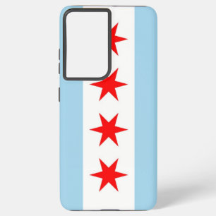 Coque Samsung Galaxy Drapeau Samsung Galaxy S21 Ultra Coque de Chicago