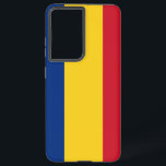 Coque Samsung Galaxy Drapeau Samsung Galaxy S21 Ultra Coque Roumanie<br><div class="desc">Ajoutez une touche vibrante d'esprit roumain à vos accessoires de téléphone avec notre exclusivité Samsung Galaxy S21 Ultra housse avec le drapeau de la Roumanie! Réalisée avec une attention minutieuse aux détails, cette couverture téléphonique est plus qu'fonctionnelle, c'est une célébration du patrimoine et de la fierté culturelle roumains. Le dessin...</div>