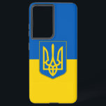 Coque Samsung Galaxy Drapeau Samsung Galaxy S21 Ultra Coque Ukraine<br><div class="desc">Voici notre couverture Samsung Galaxy S21 Ultra avec le drapeau de l'Ukraine, conçue pour associer protection et célébration du patrimoine ukrainien ! Réalisée avec une attention minutieuse aux détails, cette couverture affiche fièrement les couleurs jaune et bleu vif du drapeau ukrainien, symbolisant l'indépendance, l'unité et la fierté nationale. Que vous...</div>