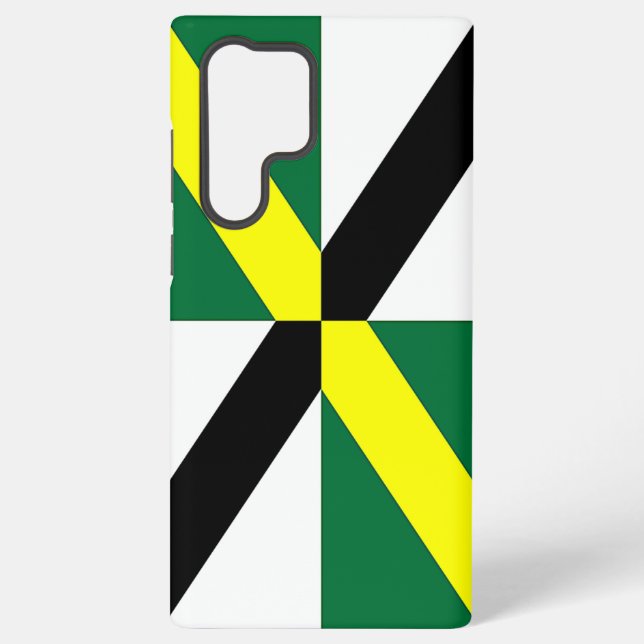 Coque Samsung Galaxy Drapeau Samsung Galaxy S22 Ultra Coque de Monterey (Verso)