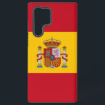 Coque Samsung Galaxy Drapeau Samsung Galaxy S22 Ultra Coque Espagne<br><div class="desc">Voici notre couverture Samsung Galaxy S22 Ultra avec le drapeau de l'Espagne, conçu pour associer protection et célébration du patrimoine espagnol. Réalisée avec une attention minutieuse aux détails, cette couverture affiche fièrement les rayures rouges et jaunes audacieuses du drapeau espagnol, symbolisant l'histoire, la culture et l'unité de la nation. Que...</div>
