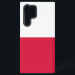 Coque Samsung Galaxy Drapeau Samsung Galaxy S22 Ultra Coque Pologne<br><div class="desc">Améliorez votre Samsung Galaxy S22 Ultra avec notre couverture exclusive avec le drapeau de la Pologne! Réalisée avec une attention minutieuse aux détails, cette couverture téléphonique célèbre l'héritage polonais et la fierté nationale. Le design affiche en évidence les couleurs et l'emblème emblématiques du drapeau polonais, symbolisant la riche histoire et...</div>