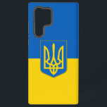 Coque Samsung Galaxy Drapeau Samsung Galaxy S22 Ultra Coque Ukraine<br><div class="desc">Voici notre couverture Samsung Galaxy S22 Ultra avec le drapeau de l'Ukraine, conçue pour associer protection et célébration du patrimoine ukrainien ! Réalisée avec une attention minutieuse aux détails, cette couverture affiche fièrement les couleurs jaune et bleu vif du drapeau ukrainien, symbolisant l'indépendance, l'unité et la fierté nationale. Que vous...</div>