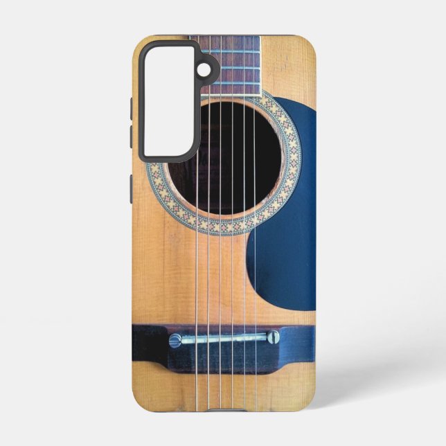 Coque Samsung Galaxy Dreadnough Guitare acoustique (Verso)