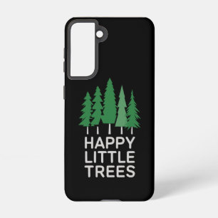 Coque Samsung Galaxy Drôle Joyeux Petits Arbres Cadeaux Camping