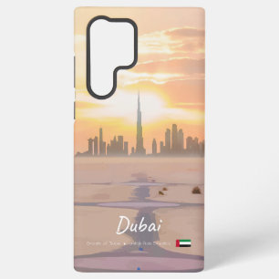 Coque Samsung Galaxy Dubaï, Émirats arabes unis - Burj Khalifa désert s