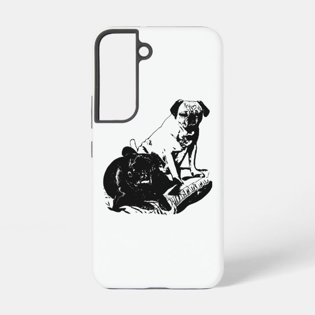 Coque Samsung Galaxy Duo Graphique, Appareil Moderne (Verso)