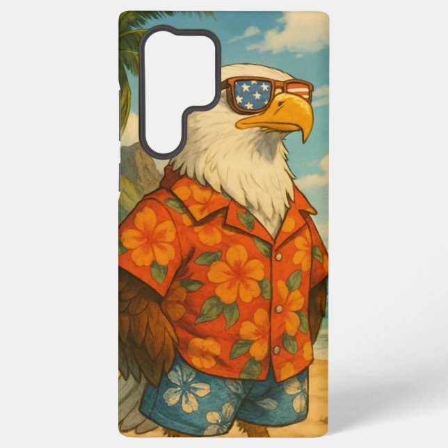 Coque Samsung Galaxy Eagle Beach  (Verso)