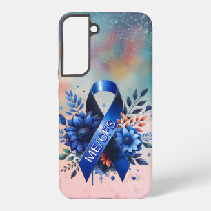 Coque Samsung Galaxy Écéphalomyélite myalgique Ruban de sensibilisation
