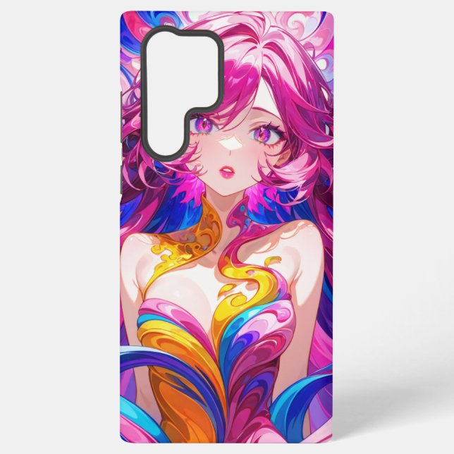 Coque Samsung Galaxy Éclaboussure de couleur (Verso)