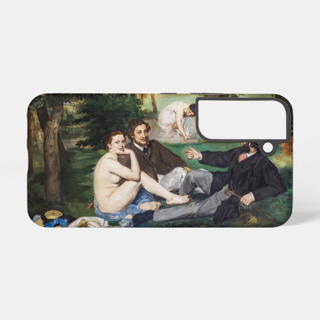 Coque Samsung Galaxy Edouard Manet - Déjeuner sur l'herbe (Verso Horizontal)
