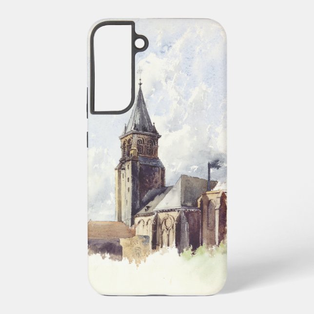 Coque Samsung Galaxy Église Saint-Germain-des-Prés Paris (Verso)