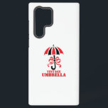 Coque Samsung Galaxy Elegant Vintage Umbrella with Ribbon Bow Design<br><div class="desc">Add a touch of timeless elegance with this Vintage Umbrella with Ribbon Bow design. Featuring a classic umbrella silhouette accented with a graceful decorative bow, this artwork brings a refined and stylish aesthetic inspired by traditional fashion and vintage charm. Perfect for T-shirts, mugs, tote bags, phone cases, invitations, stationery, wall...</div>