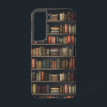 Coque Samsung Galaxy Élégante bibliothèque Vintage - Dark Academia Cade<br><div class="desc">Entrez dans un monde de charme littéraire grâce à cet élégant design vintage de bibliothèque! Doté de livres anciens superbement empilés, de détails en bois complexes et d'une ambiance bibliothèque chaleureuse, cet ouvrage est parfait pour les amateurs de livres, les amateurs d'académies sombres et toute personne qui adore la littérature...</div>