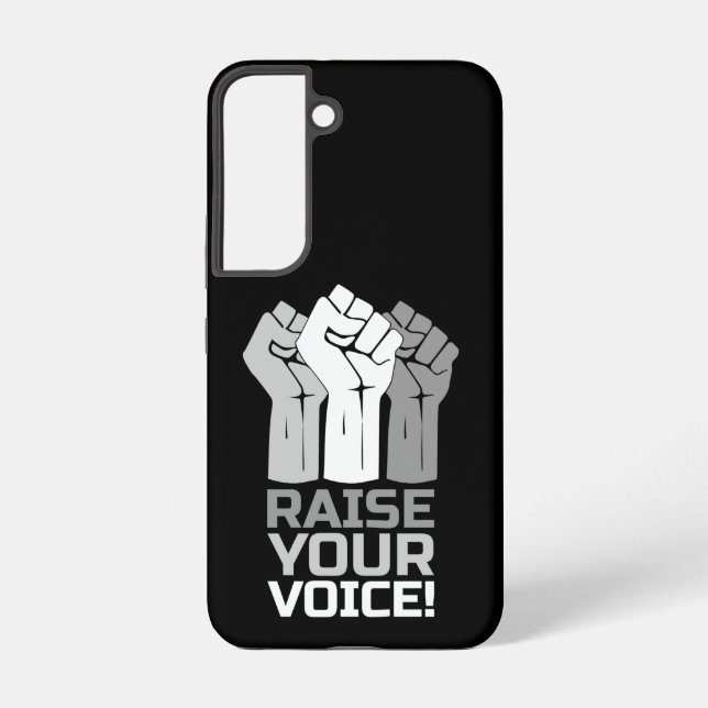 Coque Samsung Galaxy Élevez Votre Voix 3 W (Verso)