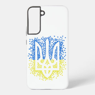 Coque Samsung Galaxy emblème ukrainien trident tryzub dispersant des co