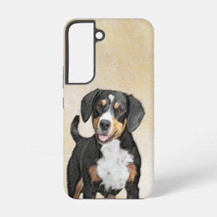 Coque Samsung Galaxy Entlebucher Mountain Dog Painting Original Chien A