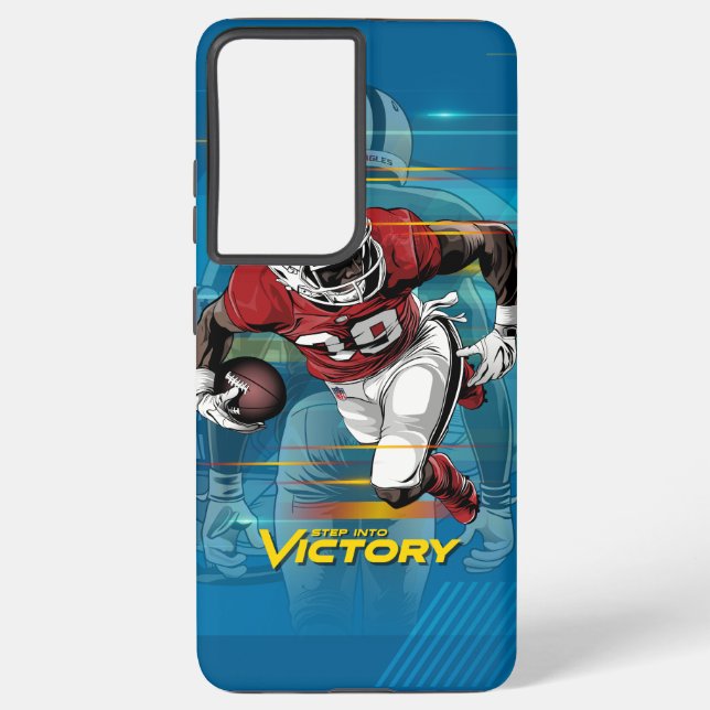 Coque Samsung Galaxy Entrez dans le football américain de la Victoire (Verso)