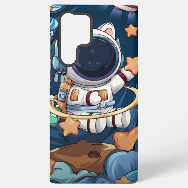 Coque Samsung Galaxy Envolez-vous dans l'espace avec les étoiles (Verso)