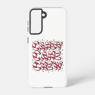 Coque Samsung Galaxy Équipe de Canne en Bonbons Amoureux Noël Xmas Pyja