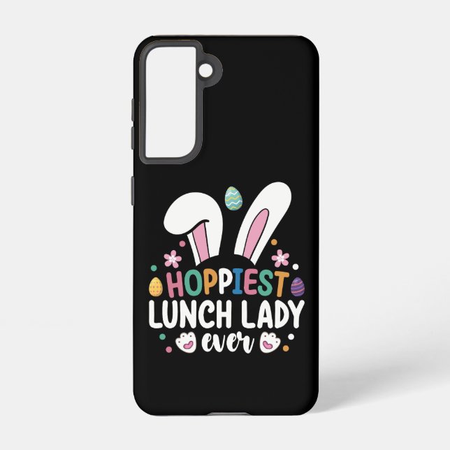 Coque Samsung Galaxy Espèce de poupée Lady School oeufs de lapin de Pâq (Verso)