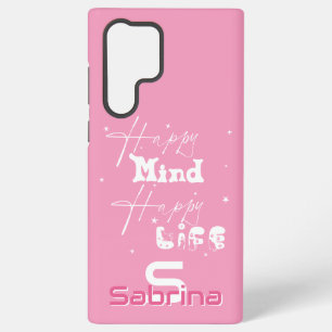 Coque Samsung Galaxy Esprit heureux, vie heureuse Mignon