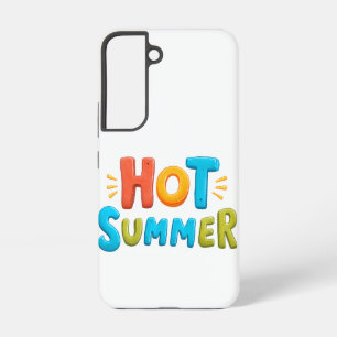 Coque Samsung Galaxy Été chaud - Timbre saison chaude