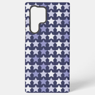 Coque Samsung Galaxy Étoiles bleues patriotiques