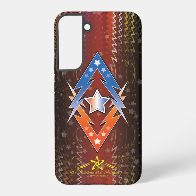 Coque Samsung Galaxy Étoiles Tonnerre (Verso)