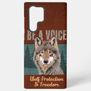 Coque Samsung Galaxy Être une voix - Protection et liberté du loup