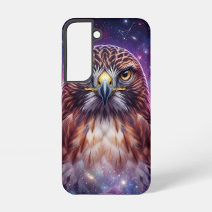 Coque Samsung Galaxy Étui Android Faucon à Queue Rouge Mystique Ciel Ét