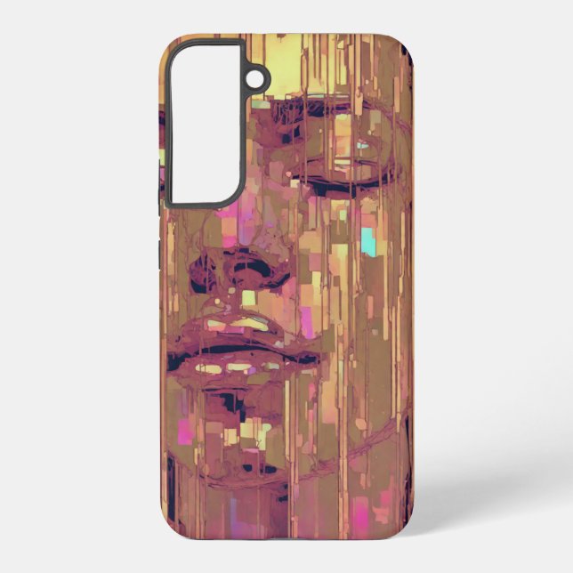 Coque Samsung Galaxy Étui Art Abstrait pour Samsung S22+ (Verso)