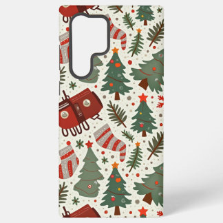 Coque Samsung Galaxy Étui de Noël pour Samsung Galaxy S22 Ultra