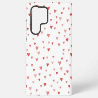 Coque Samsung Galaxy Étui de téléphone à cœur rouge