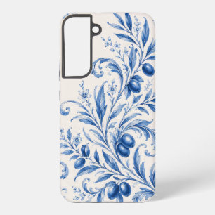 Coque Samsung Galaxy Étui de téléphone à motif de branche d'olive en ch