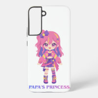 Étui de téléphone Anime "LA PRINCESSE DE PAPA" Kaw